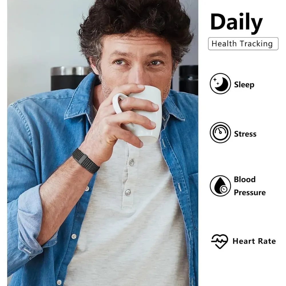 Brand New IAMJOY Smart Health Wristband, Activity & Fitness Tracker Black Sale!